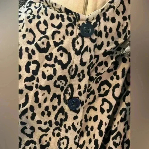 Lane Bryant Cheetah Animal Print dress Sz 26 - Tan & Black - NWOT - Picture 4 of 7